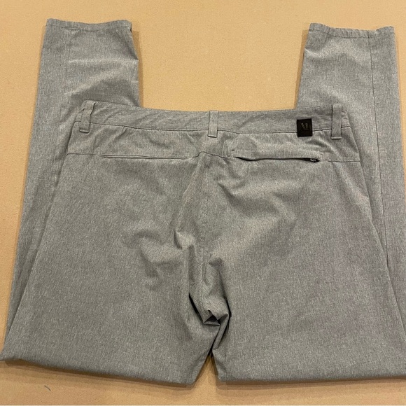 Vuori Men’s Aim Pants Heather Grey Size 36x31 - Picture 6 of 10